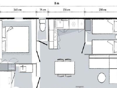 Cliquez pour découvrir toutes les photos de l'HÉBERGEMENT ! mobil-home - Sènia Cala Gogo Internacional photo 3