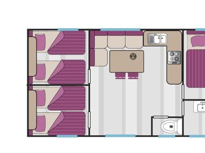 mobil-home - Flower Domaine Villa Verde photo 4