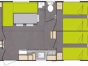 Cliquez pour découvrir toutes les photos de l'HÉBERGEMENT ! mobil-home - camping Flower Domaine Villa Verde photo 9
