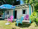 Cliquez pour découvrir toutes les photos de l'HÉBERGEMENT ! chalet - camping Flower La Pibola photo 1