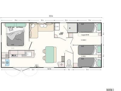 Cliquez pour découvrir toutes les photos de l'HÉBERGEMENT ! mobil-home - Le Caussanel - Ciela Village photo 6