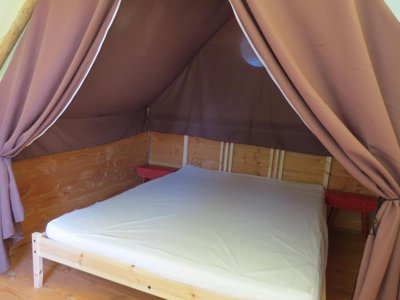 tente en toile et bois - Flower Le Haut Dick photo 3