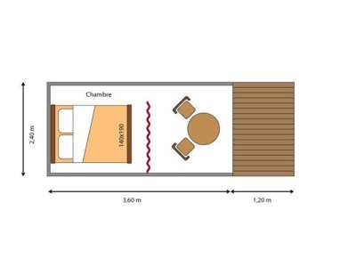 tente en toile et bois - Flower Le Haut Dick photo 5