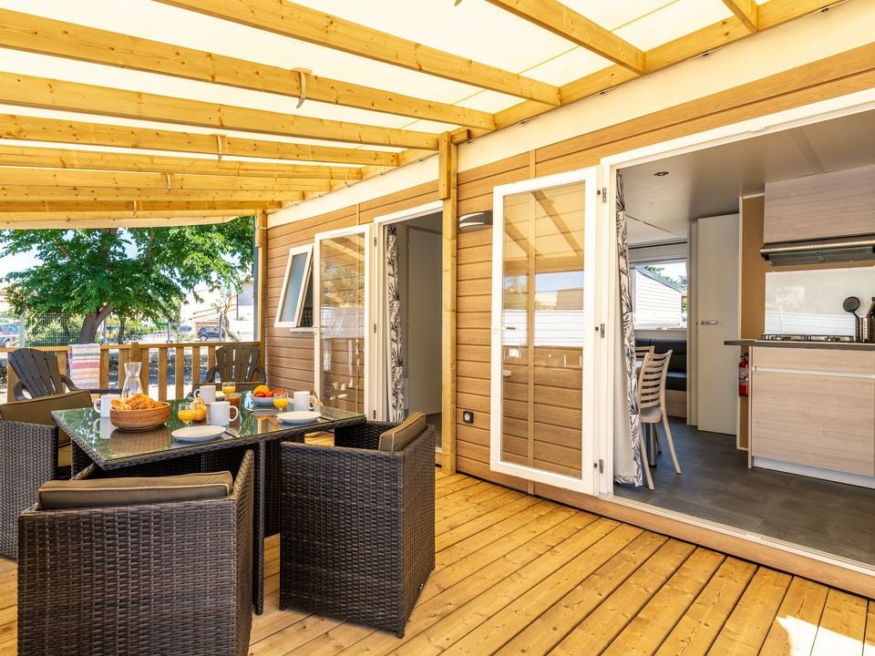Cliquez pour découvrir toutes les photos de l'HÉBERGEMENT ! mobil-home - établissement Laguna Village photo 1