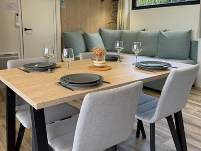 Cliquez pour découvrir toutes les photos de l'HÉBERGEMENT ! mobil-home - Domaine De Kervallon photo 4