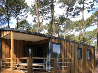 Cliquez pour découvrir toutes les photos de l'HÉBERGEMENT ! mobil-home - De La Dune Bleue photo 7