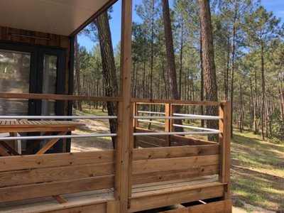 Cliquez pour découvrir toutes les photos de l'HÉBERGEMENT ! mobil-home - De La Dune Bleue photo 8