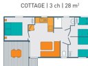 Cliquez pour découvrir toutes les photos de l'HÉBERGEMENT ! mobil-home - camping De La Dune Bleue photo 6