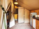 tente en toile et bois - camping De La Dune Bleue photo 3