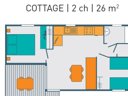 mobil-home - camping De La Dune Bleue photo 6