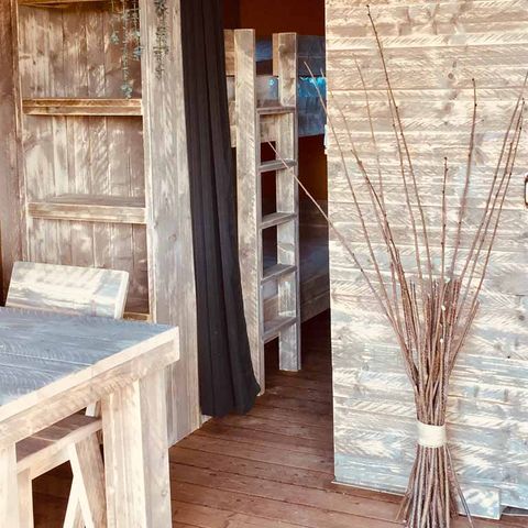 tente toile et bois - Pré Fixe photo 2