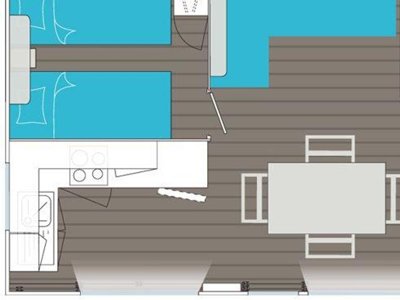Cliquez pour découvrir toutes les photos de l'HÉBERGEMENT ! mobil-home - Résidentiel La Pinède photo 7