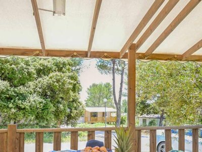 Cliquez pour découvrir toutes les photos de l'HÉBERGEMENT ! mobil-home - Flower Le Fondespierre photo 2
