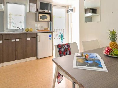 Cliquez pour découvrir toutes les photos de l'HÉBERGEMENT ! mobil-home - Flower Le Fondespierre photo 5