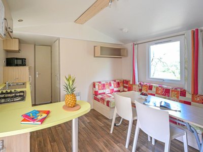 Cliquez pour découvrir toutes les photos de l'HÉBERGEMENT ! mobil-home - Flower Le Fondespierre photo 6