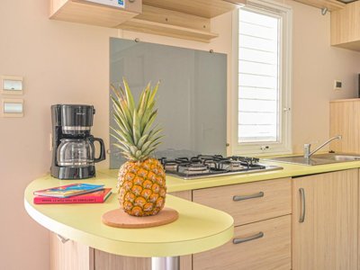Cliquez pour découvrir toutes les photos de l'HÉBERGEMENT ! mobil-home - Flower Le Fondespierre photo 8