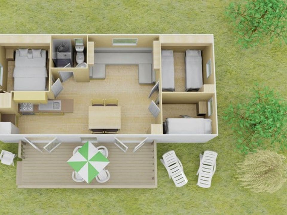 Cliquez pour découvrir toutes les photos de l'HÉBERGEMENT ! mobil-home - Ca Savio photo 4