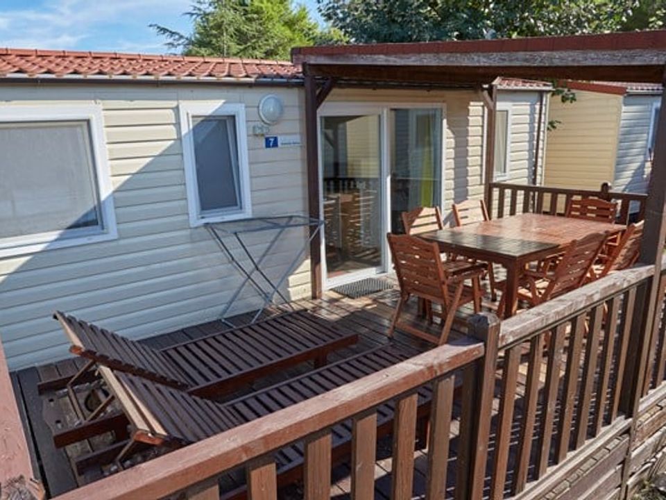Cliquez pour découvrir toutes les photos de l'HÉBERGEMENT ! mobil-home - établissement Ca Savio photo 1