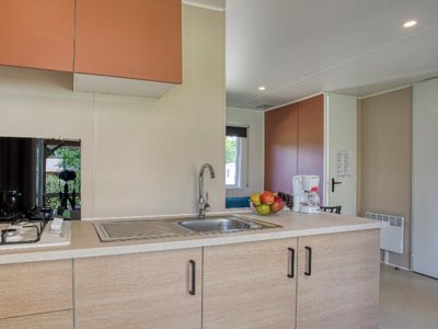 Cliquez pour découvrir toutes les photos de l'HÉBERGEMENT ! mobil-home - Le Rocher De La Cave photo 3