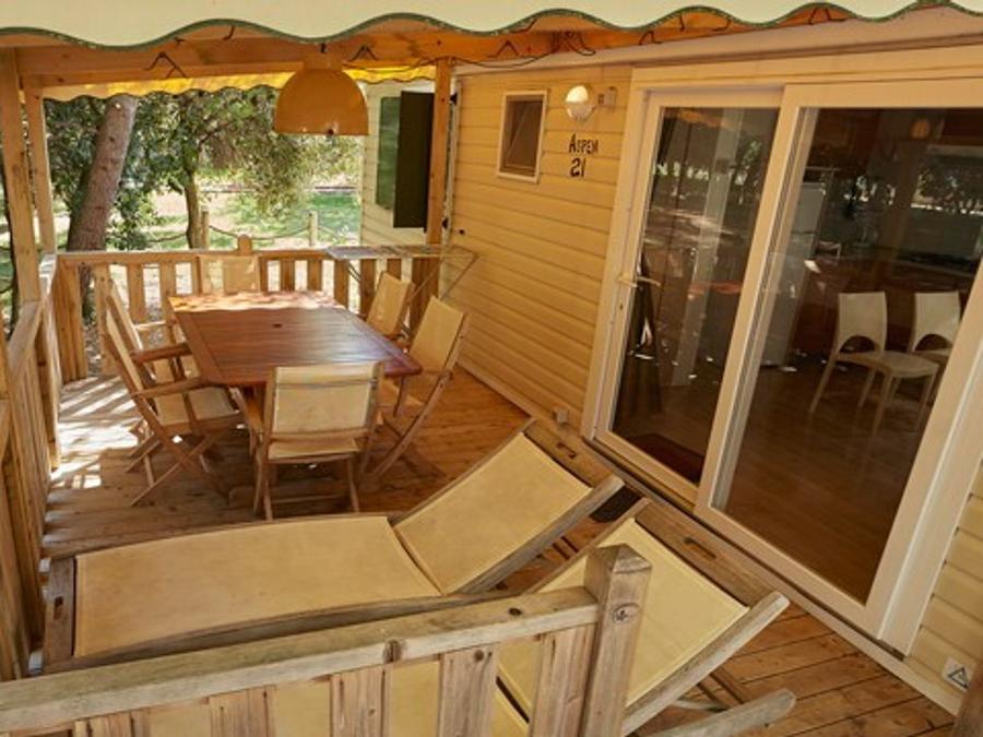 Cliquez pour découvrir toutes les photos de l'HÉBERGEMENT ! mobil-home - Via Romana photo 2