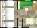 mobil-home - camping Le Pech De Caumont photo 2
