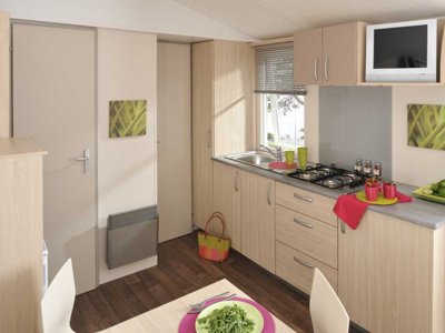 Cliquez pour découvrir toutes les photos de l'HÉBERGEMENT ! mobil-home - De La Baie photo 3