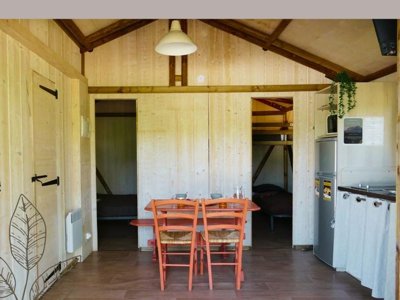 Cliquez pour découvrir toutes les photos de l'HÉBERGEMENT ! bungalow toilé - Chanset photo 4