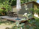 Cliquez pour découvrir toutes les photos de l'HÉBERGEMENT ! bungalow toilé - camping L'île Cariot photo 2