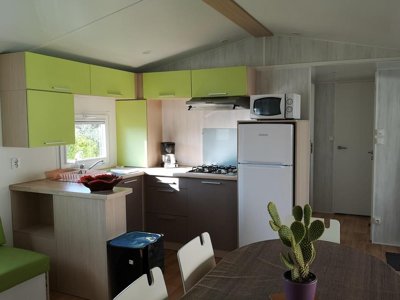 Cliquez pour découvrir toutes les photos de l'HÉBERGEMENT ! mobil-home - Le Ragis photo 2