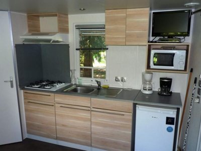 Cliquez pour découvrir toutes les photos de l'HÉBERGEMENT ! mobil-home - La Chanterelle photo 2