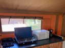 Cliquez pour découvrir toutes les photos de l'HÉBERGEMENT ! tente en toile et bois - camping De Boyse photo 5