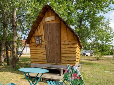 Cliquez pour découvrir toutes les photos de l'HÉBERGEMENT ! hébergement insolite - Village Toue Du Domaine Des Demoiselles photo 14