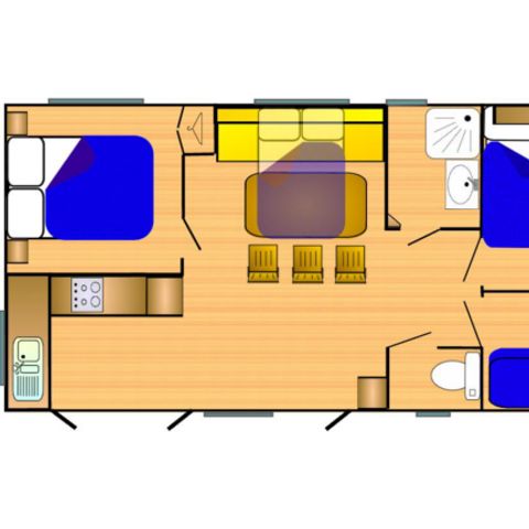 Cliquez pour découvrir toutes les photos de l'HÉBERGEMENT ! mobil-home - Marina Di Venezia photo 5