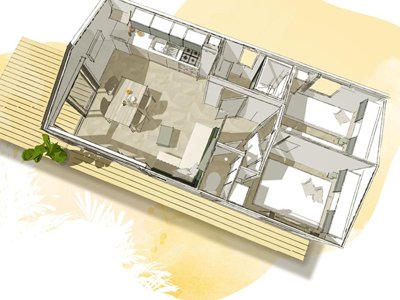 Cliquez pour découvrir toutes les photos de l'HÉBERGEMENT ! mobil-home - Les Naïades photo 8