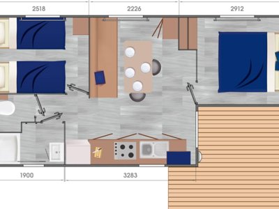 mobil-home - Domaine De L'Epinette photo 7