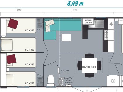 mobil-home - Domaine De L'Epinette photo 8
