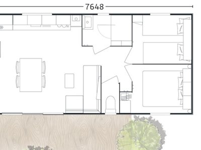 Cliquez pour découvrir toutes les photos de l'HÉBERGEMENT ! mobil-home - Domaine De L'Epinette photo 6