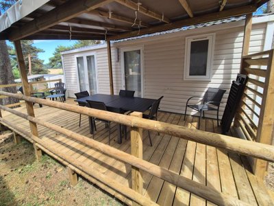 Cliquez pour découvrir toutes les photos de l'HÉBERGEMENT ! mobil-home - Les Sous Bois Du Lac photo 8