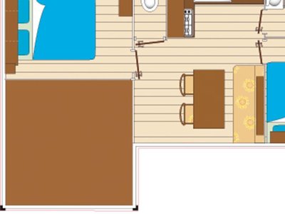 mobil-home - Les Pirons photo 3