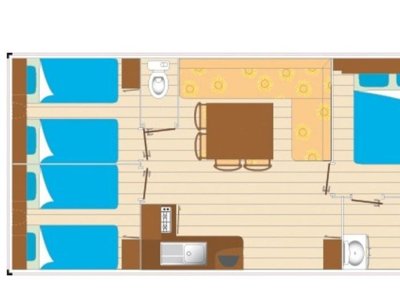 mobil-home - Les Pirons photo 3