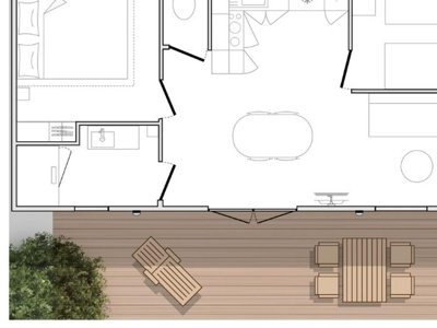Cliquez pour découvrir toutes les photos de l'HÉBERGEMENT ! mobil-home - Les Pirons photo 7