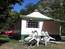 bungalow toilé - camping Le New Rabioux photo 1