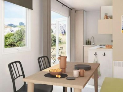 Cliquez pour découvrir toutes les photos de l'HÉBERGEMENT ! mobil-home - Le Robinson photo 3
