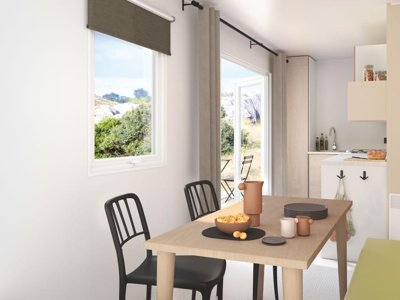 Cliquez pour découvrir toutes les photos de l'HÉBERGEMENT ! mobil-home - Le Robinson photo 6