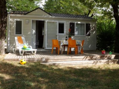 Cliquez pour découvrir toutes les photos de l'HÉBERGEMENT ! mobil-home - La Digue photo 2