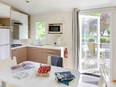 Cliquez pour découvrir toutes les photos de l'HÉBERGEMENT ! mobil-home - Flower De Mars photo 3