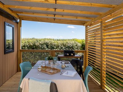 Cliquez pour découvrir toutes les photos de l'HÉBERGEMENT ! mobil-home - Romanée - Le Fort Espagnol photo 3