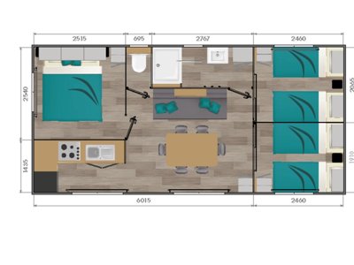Cliquez pour découvrir toutes les photos de l'HÉBERGEMENT ! mobil-home - Les Reflets Du Quercy photo 9