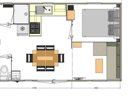 Cliquez pour découvrir toutes les photos de l'HÉBERGEMENT ! mobil-home - camping Les Reflets Du Quercy photo 10