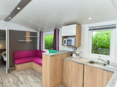 Cliquez pour découvrir toutes les photos de l'HÉBERGEMENT ! mobil-home - Flower Le Kergariou photo 4